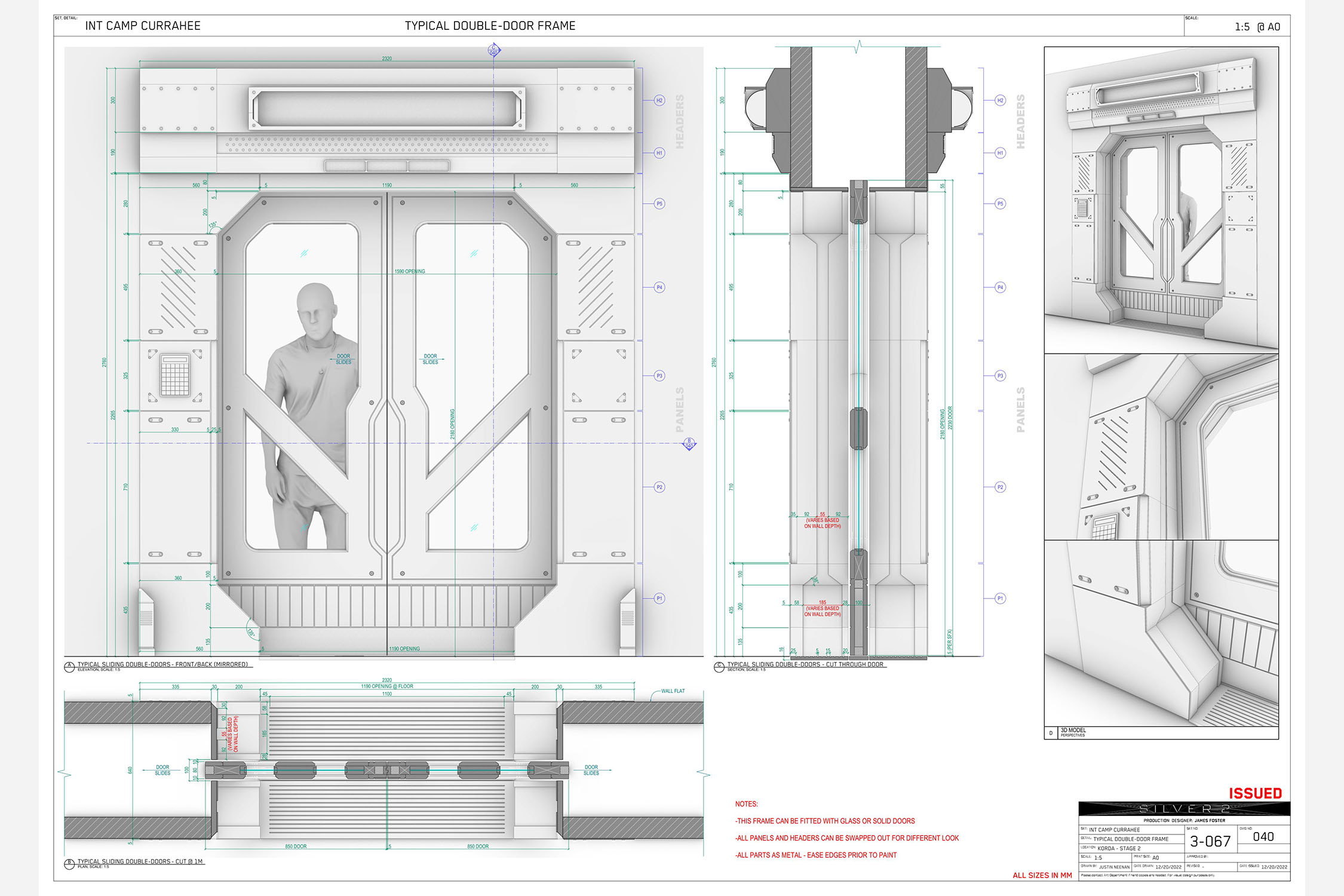 04b3 Camp Currahee - Double Doors